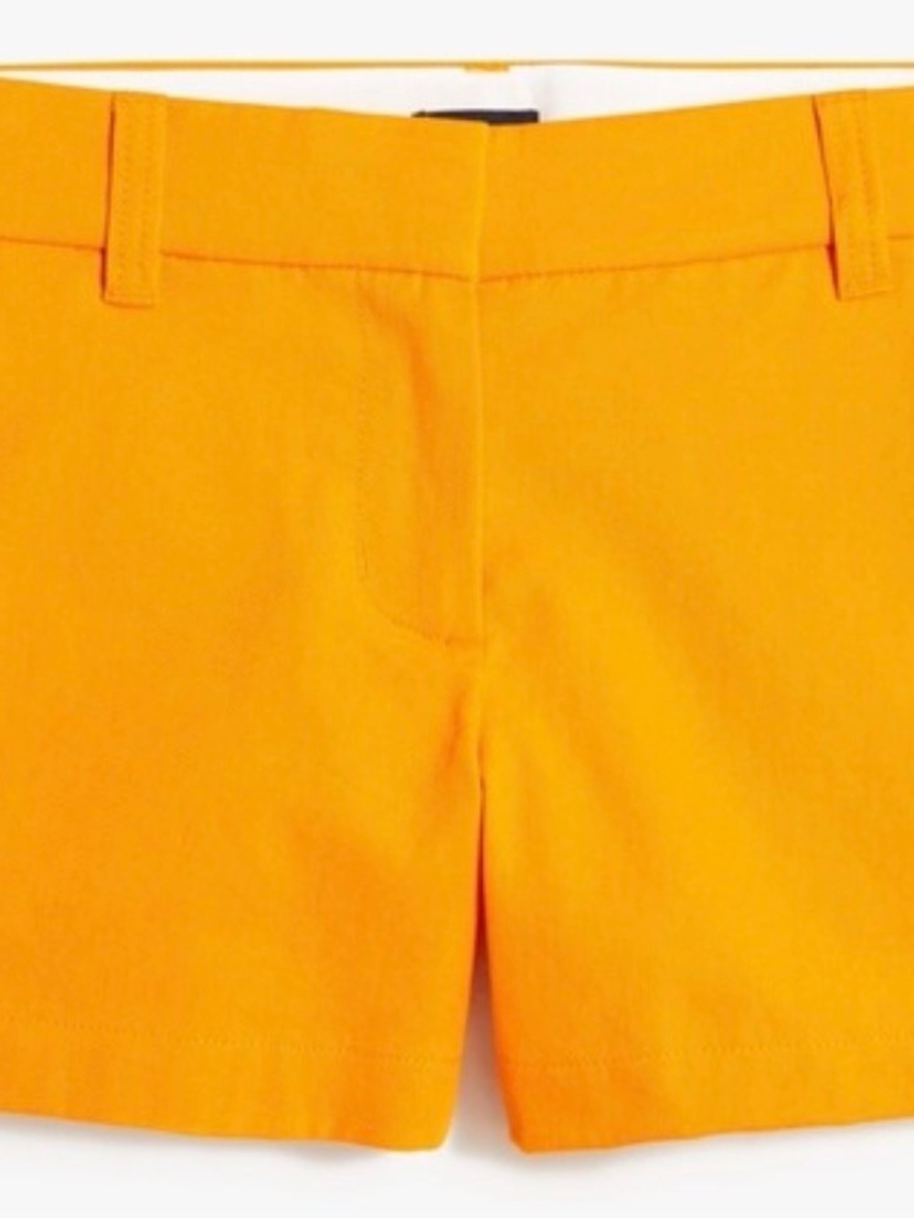 J.CREW Women's Marigold Chino Shorts 5" Inseam Size 16 Cotton Mid Rise